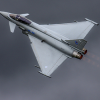 Buy canvas prints of Eurofighter Typhoon FGR4 by Oxon Images