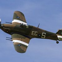 Buy canvas prints of Hurricane MK2c BBMF by Oxon Images