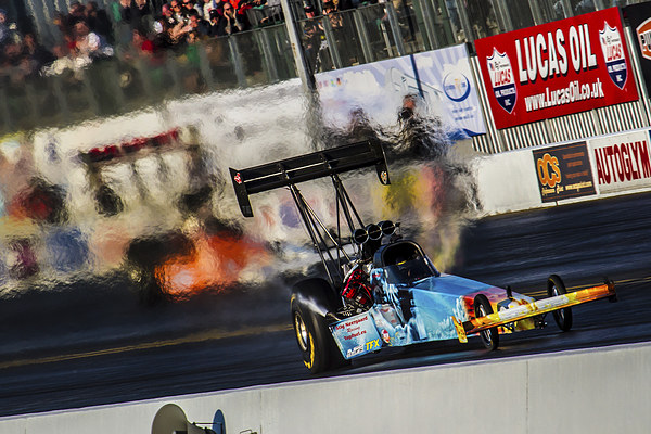 Top Fuel drag race Picture Board by Oxon Images