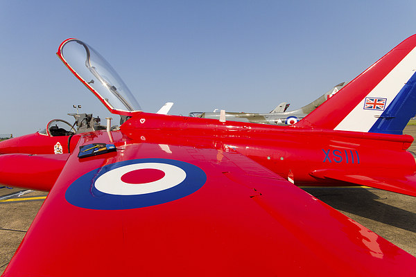 Folland Gnat preparation Picture Board by Oxon Images