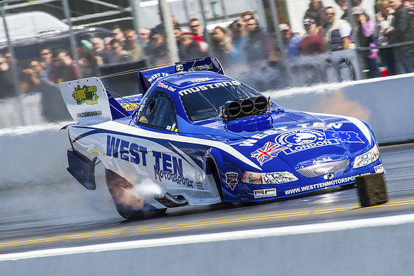 West Ten Funny Car Picture Board by Oxon Images