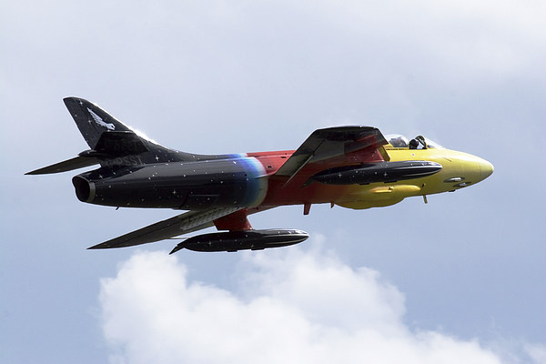 Hawker Hunter MIss Demeanour Picture Board by Oxon Images