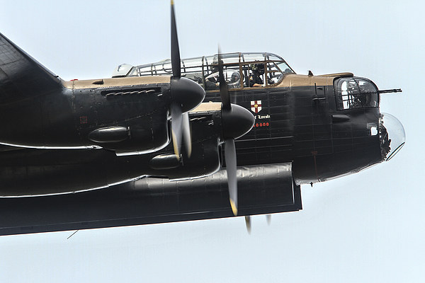  BBMF Lancaster Bomber at RIAT 2014 Picture Board by Oxon Images