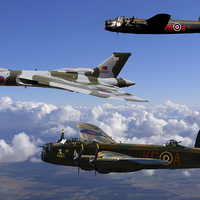 Buy canvas prints of Avro Sisters by Oxon Images