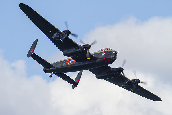  Mynarski Lancaster Bomber Picture Board by Oxon Images
