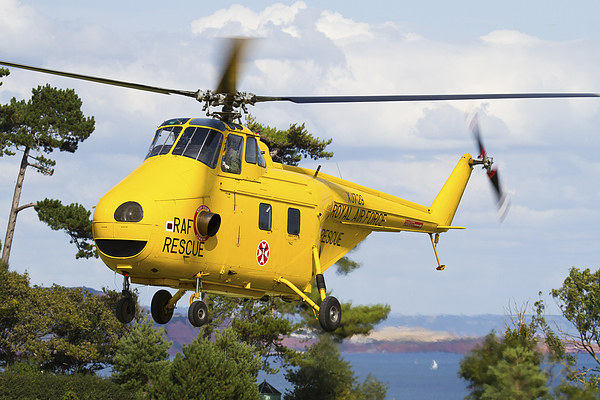  Westland Whirlwind RAF Rescue Picture Board by Oxon Images