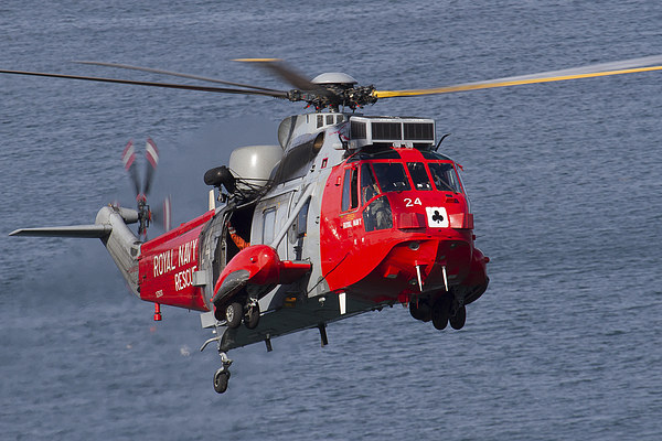  Royal Navy Sea King SAR Picture Board by Oxon Images