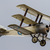 Buy canvas prints of Great War Sopwith Triplane by Oxon Images