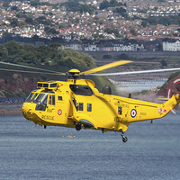 Buy canvas prints of Sea King Recue by Oxon Images