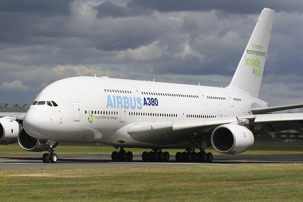 Airbus A380 at Farnborough 2008  Picture Board by Oxon Images