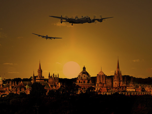 Oxford lancaster sunset Picture Board by Oxon Images