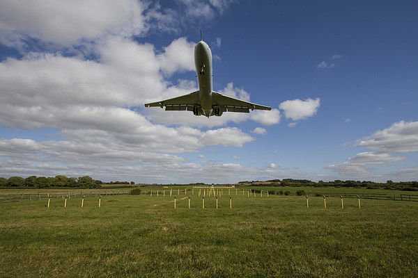  Vickers VC10 Landing Brize Norton Picture Board by Oxon Images