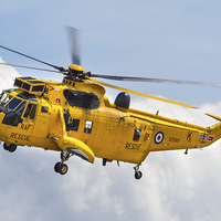Buy canvas prints of  Sea King Rescue by Oxon Images