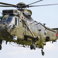 Buy canvas prints of Commando Sea King by Oxon Images