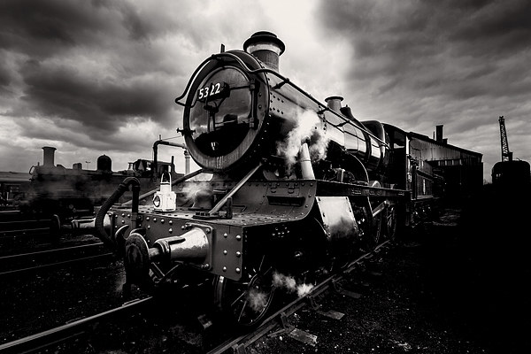 Steam Train Engine Picture Board by Oxon Images