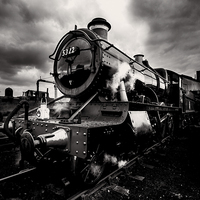Buy canvas prints of Steam Train Engine by Oxon Images
