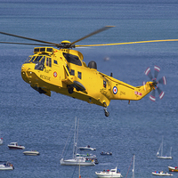 Buy canvas prints of  Westland Sea King HAR3A by Oxon Images