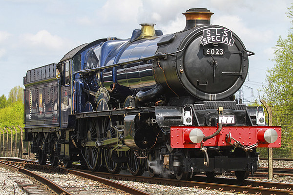 Steam Train King Edward II 2 Picture Board by Oxon Images
