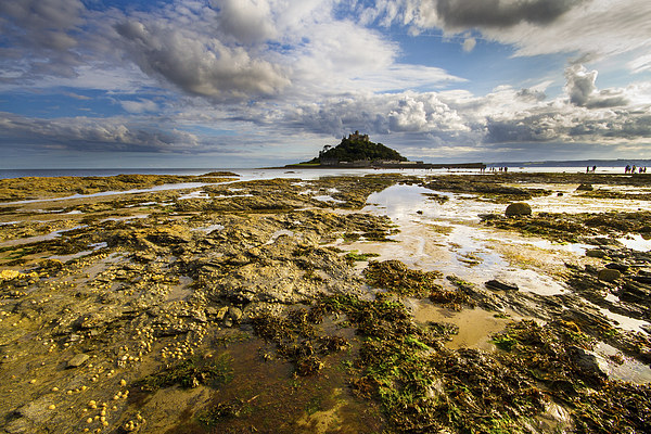 St Michaels Mount Picture Board by Oxon Images