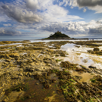 Buy canvas prints of St Michaels Mount by Oxon Images
