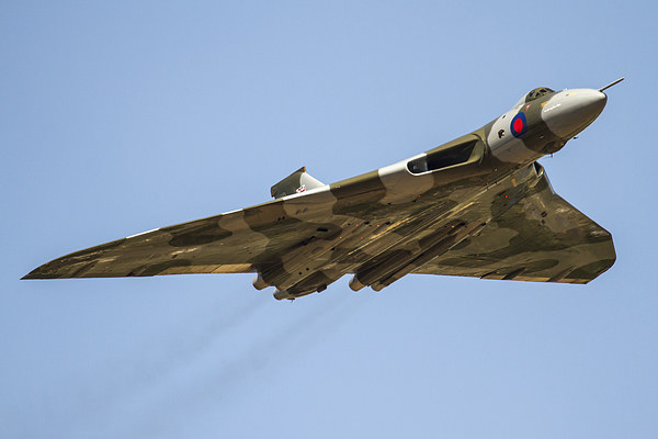 Delta Bomber Vulcan XH558 at RIAT Picture Board by Oxon Images