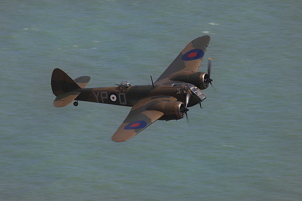  Bristol Blenheim at Beachy Head Picture Board by Oxon Images