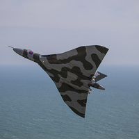 Buy canvas prints of Vulcan last flights at Eastbourne  by Oxon Images