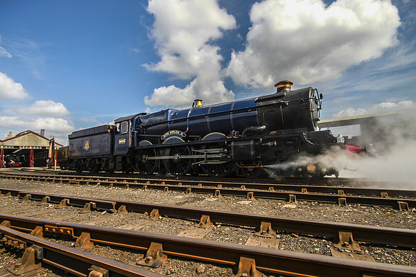 King Edward II Steam Train Picture Board by Oxon Images