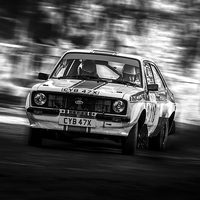 Buy canvas prints of Ford Escort Mk2 tempest rally by Oxon Images