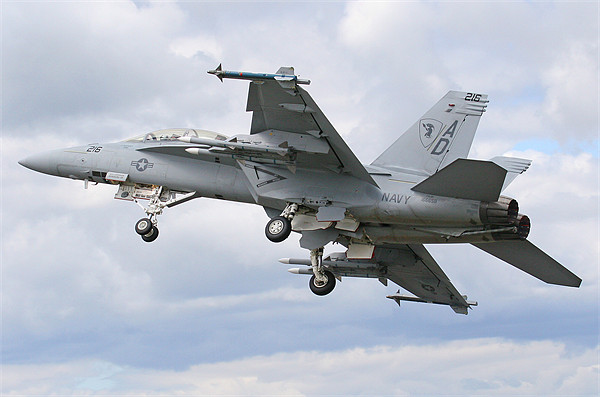 F18 Hornet Picture Board by Oxon Images