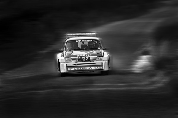 Austin Metro 6R4 Group B Rally Car Picture Board by Oxon Images