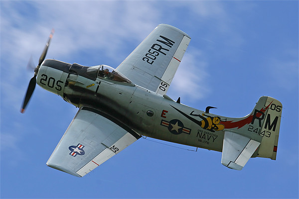 Douglas Skyraider Picture Board by Oxon Images