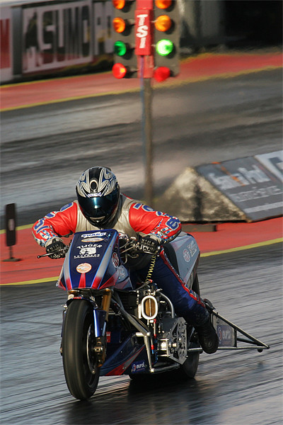 Drag Bike Picture Board by Oxon Images