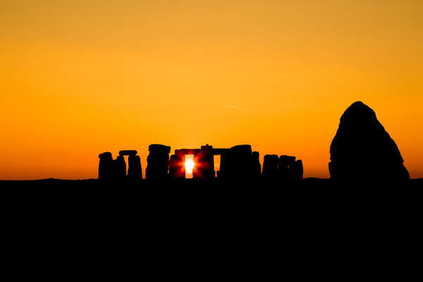 Stonehenge winter sunset 2 Picture Board by Oxon Images