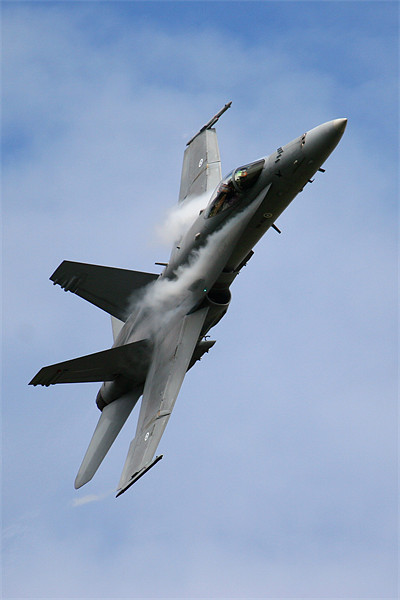 F18 Vortex Picture Board by Oxon Images