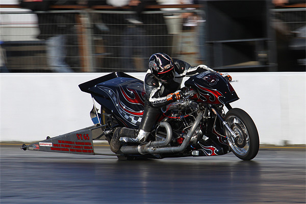 ST 65 Supertwin Dragbike Picture Board by Oxon Images