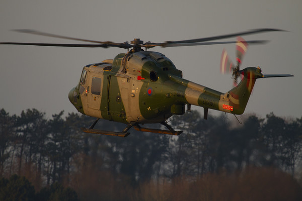 Army Air corps Lynx AH7 Picture Board by Oxon Images