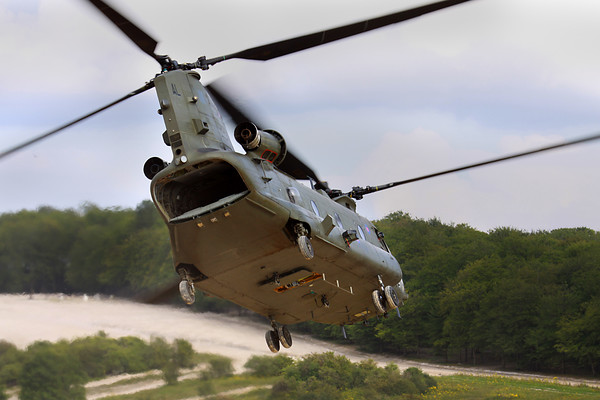 Chinook on Manoeuvres Picture Board by Oxon Images