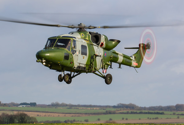 Lynx Mk9 training flight Picture Board by Oxon Images
