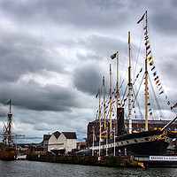 Buy canvas prints of SS Great Britain in Bristol by Oxon Images