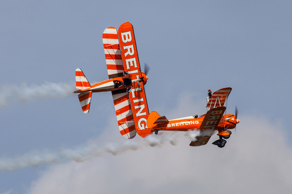 Breitling wing walker pair Picture Board by Oxon Images