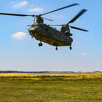 Buy canvas prints of Chinook training sortie by Oxon Images
