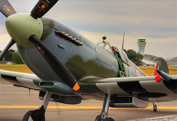 Spitfire HDR Picture Board by Oxon Images