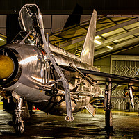 Buy canvas prints of English Electric Lightning QRA shed by Oxon Images