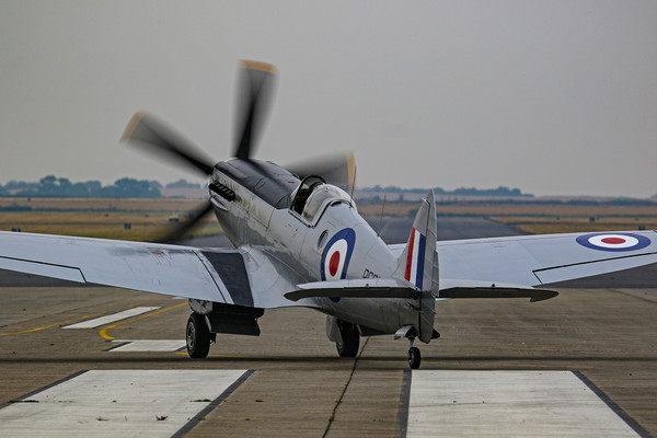 BBMF Spitfire PS915 Picture Board by Oxon Images