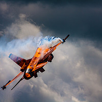 Buy canvas prints of Dutch F16 by Oxon Images