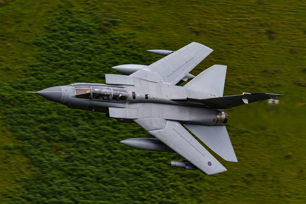 Swept Tornado GR4 Mach Loop Picture Board by Oxon Images