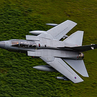 Buy canvas prints of Swept Tornado GR4 Mach Loop by Oxon Images