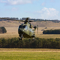 Buy canvas prints of RAF Benson Merlin HC3 by Oxon Images