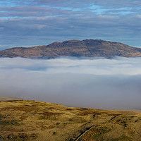 Buy canvas prints of Fog in Snowdonia by Oxon Images